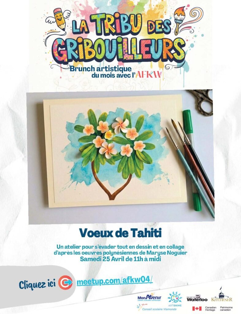 AFKW-Affiche Artshine_Gribouilleurs_Avril-2026