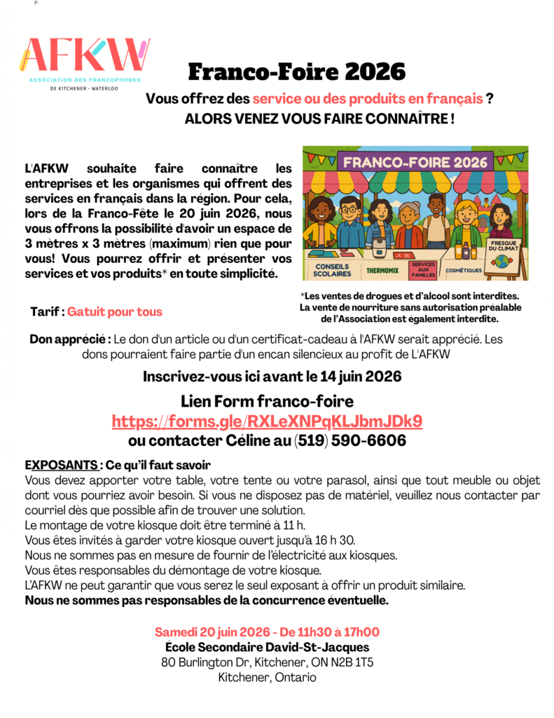 Franco-Foire rose 2026