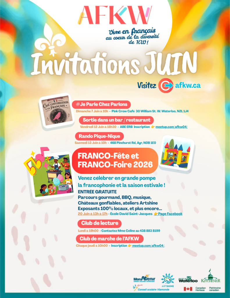 Programmation Juin 2026 AFKW